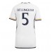 Real Madrid Jude Bellingham #5 Voetbalkleding Thuisshirt Dames 2023-24 Korte Mouwen